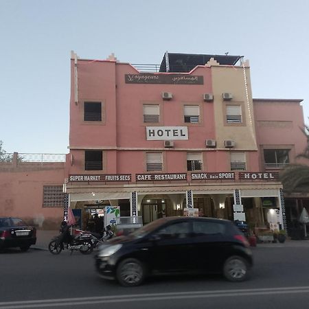 Hotel Des Voyageur Ouarzazate Buitenkant foto