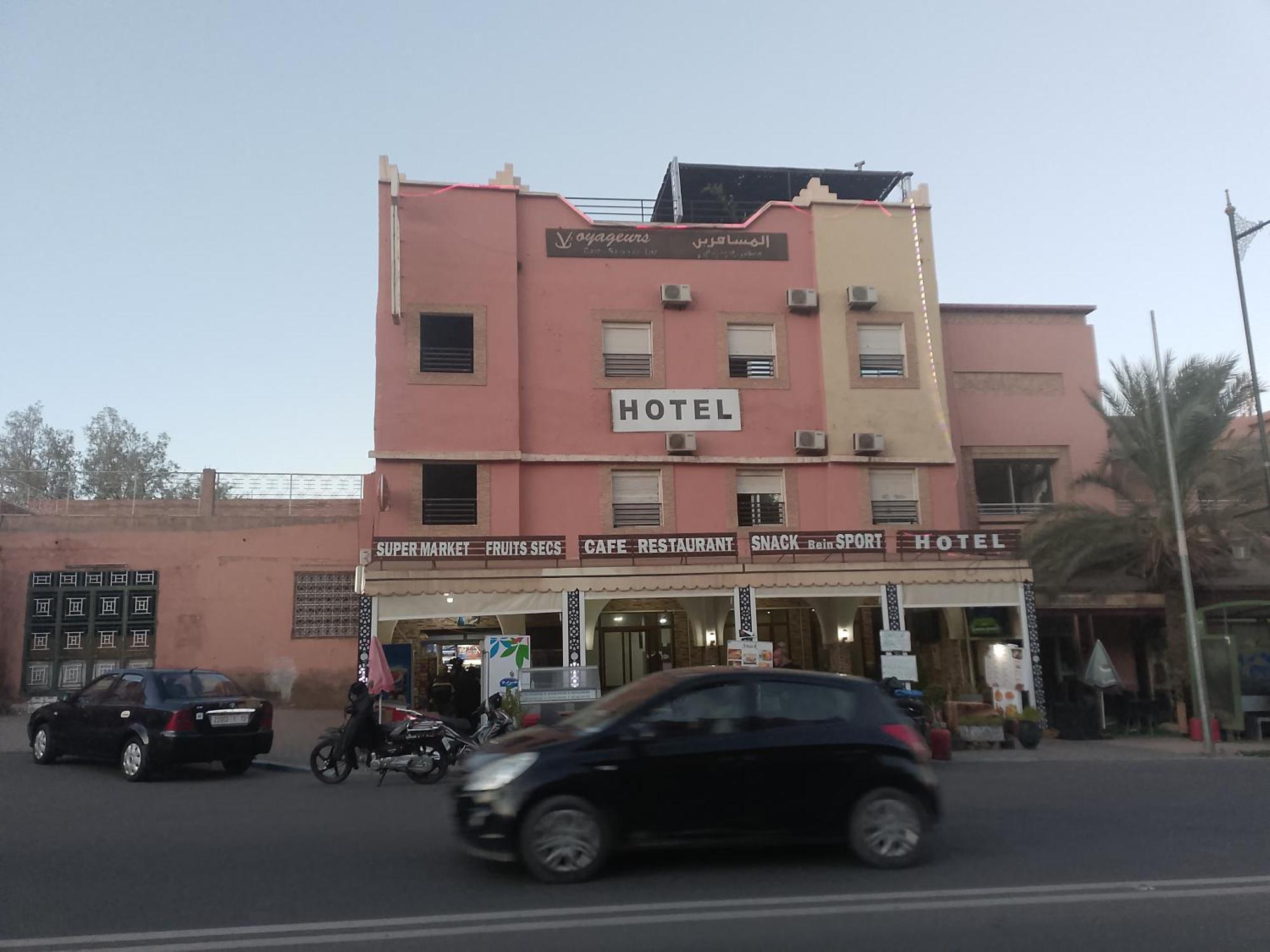 Hotel Des Voyageur Ouarzazate Buitenkant foto
